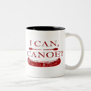Kan jag, Canoe? (Röda Logotypen) Mugg