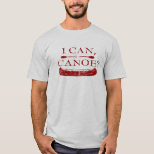 Kan jag, Canoe? T-Shirt (röd logotyp)