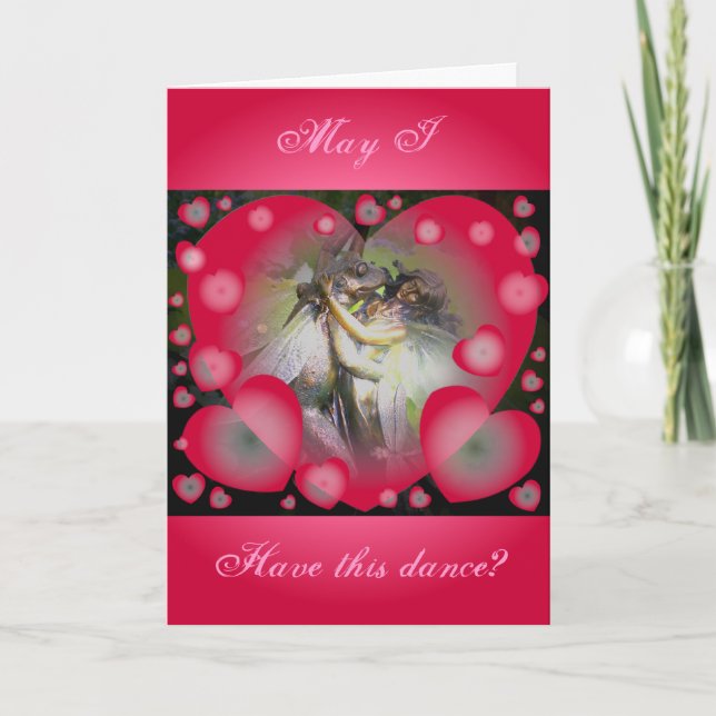 Kan jag få den här dansaren helgkort (Framsida)