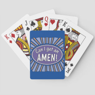 Kan jag få en AMEN? Casinokort