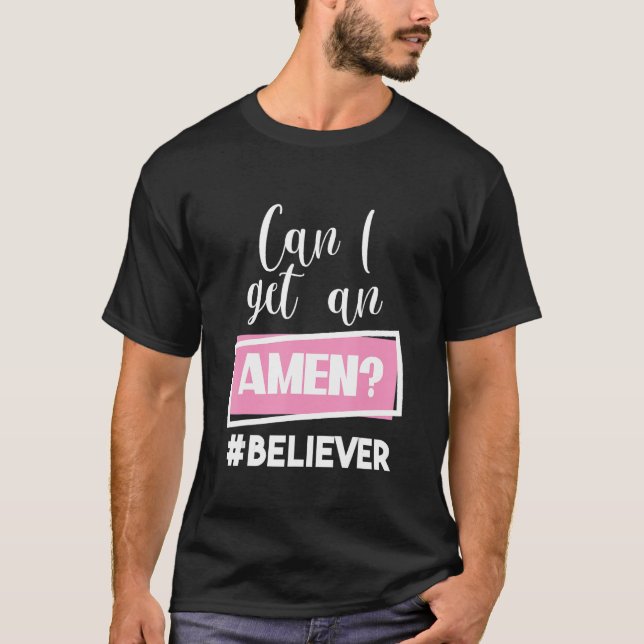 Kan jag få en kristen Religiösa Jes? T Shirt (Framsida)