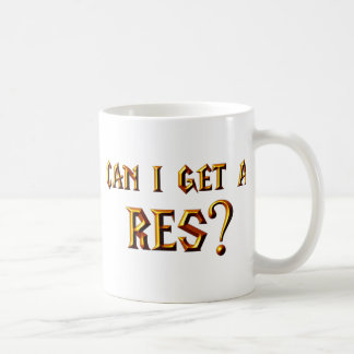 Kan jag få en Res? Kaffemugg