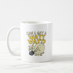 Kan jag få en watt-watt? Elektriskt gift Kaffemugg