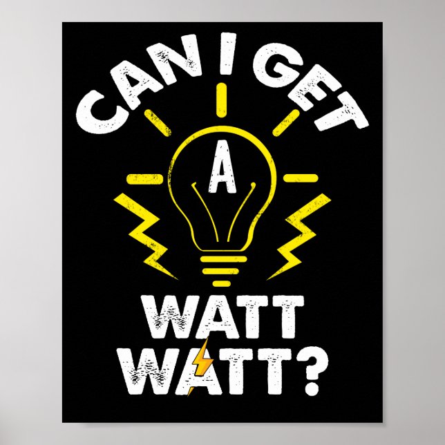 Kan jag få en watt-watt-snål elproducent? poster (Framsidan)