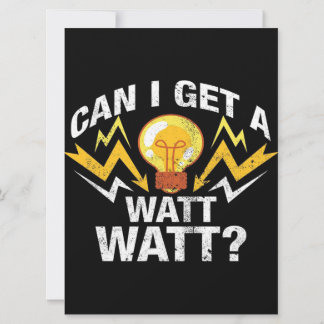 Kan jag få en Watt Watt Watt? - Funny Electrician