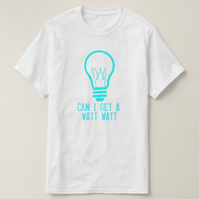 Kan jag få en wattwatt tee (Design framsida)