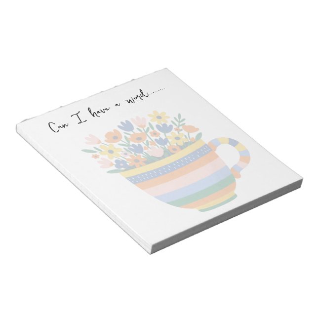 Kan jag få ett ord..... anteckningsblock (Vinklad)