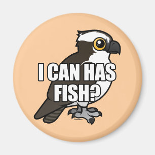 Kan jag få fisk? magnet