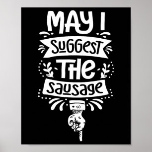Kan jag föreslå korv Bbq Fan korvälskare 1 Poster