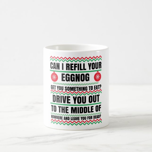 Kan jag fylla din helgonjulfilm? kaffemugg (Center)