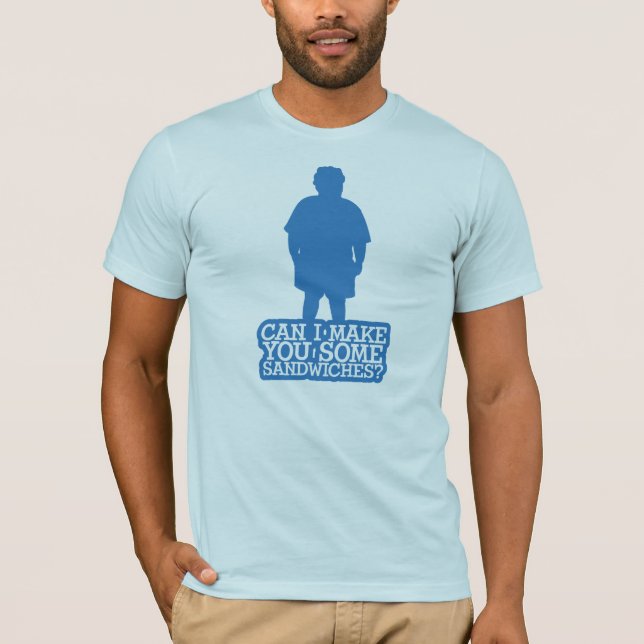 Kan jag göra dig några smörgåsar tee shirt (Framsida)