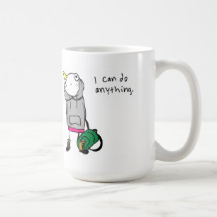 "Kan jag göra något" muggen Kaffemugg