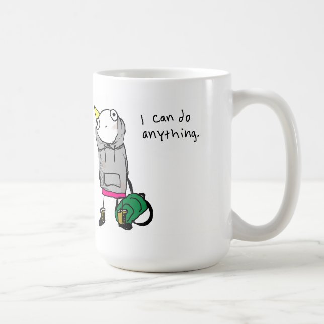 "Kan jag göra något" muggen Kaffemugg (Höger)