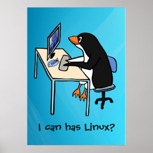 Kan jag ha Linux? Poster