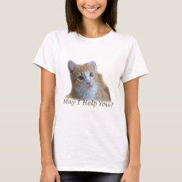 Kan jag hjälpa dig? t shirt