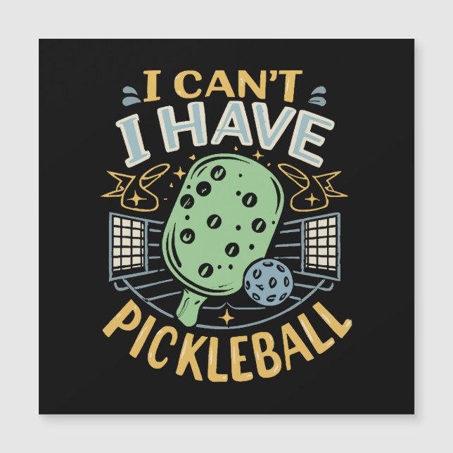 Kan jag inte få Pickleball (Framsida)