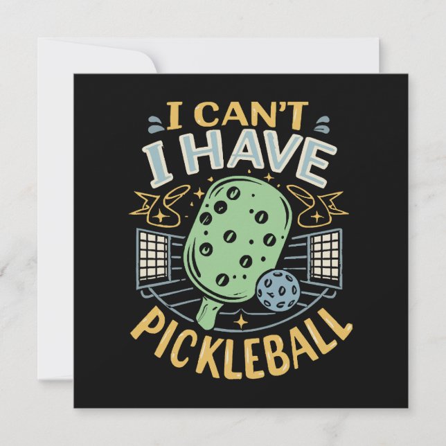 Kan jag inte få Pickleball (Framsida)