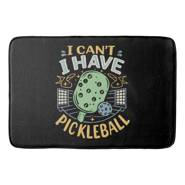 Kan jag inte få Pickleball Badrumsmatta (Framsidan)