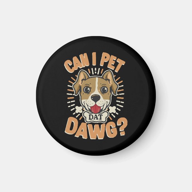 Kan jag klappa den där hunden magnet (Framsidan)