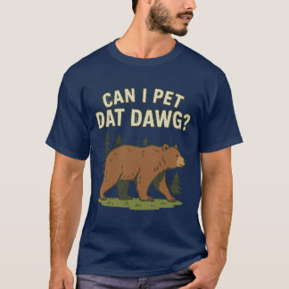 Kan jag klappa den där hunden t shirt