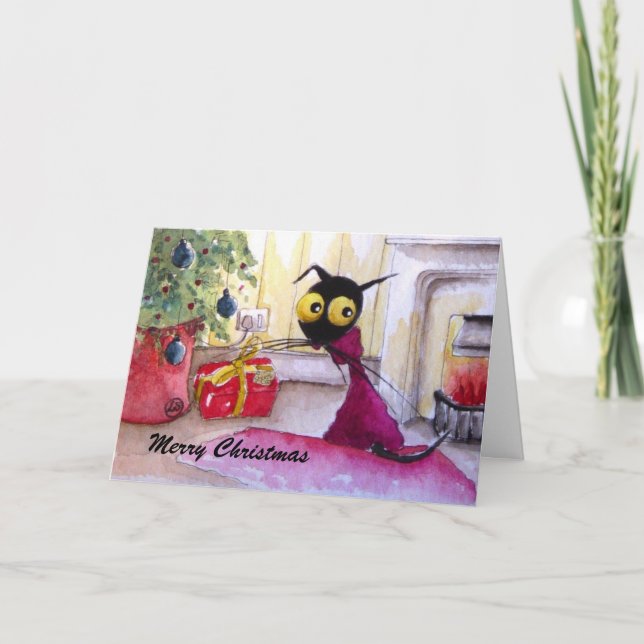 Kan jag öppna den? helgkort (Framsida)