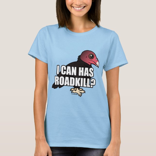 Kan jag ta hand om Roadkill? T Shirt (Framsida)