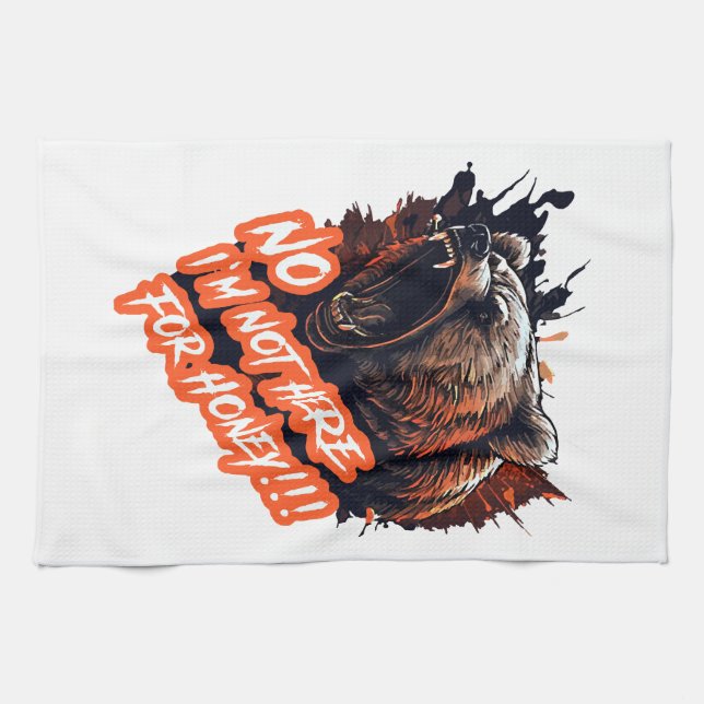 Kan jag tala med chefen? kökshandduk (Horisontell)