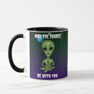 Kan källan vara med dig Alienplaneter Mugg