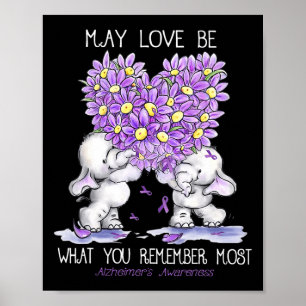 Kan Kärlek vara det du minns mest Alzheimer Eleph Poster