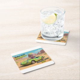 Kan Kooler  Underlägg Papper Kvadrat