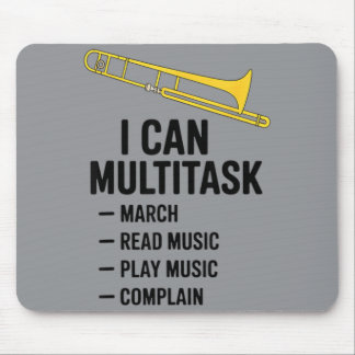 Kan Multitaska Roligt Marching Band Present Roligt Musmatta