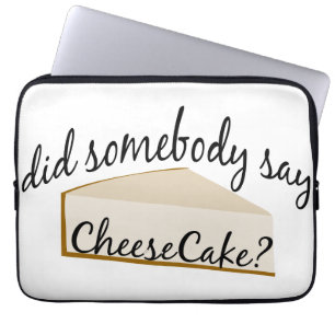 Kan nån säga Cheesecake? Laptop Sleeve