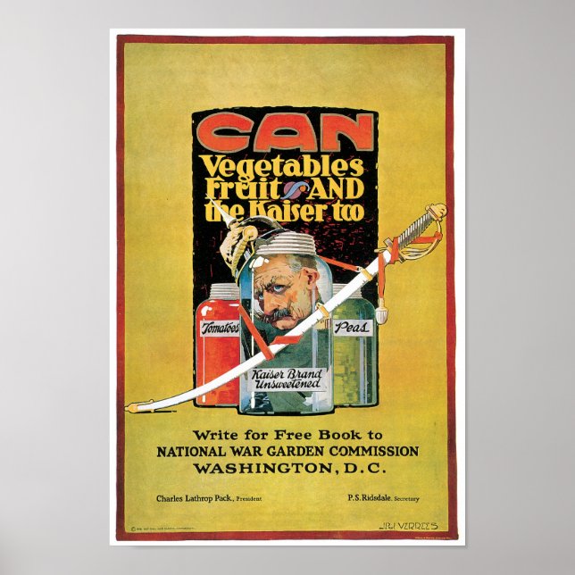 Kan också grönsaker, frukt och kaiser? poster (Framsidan)