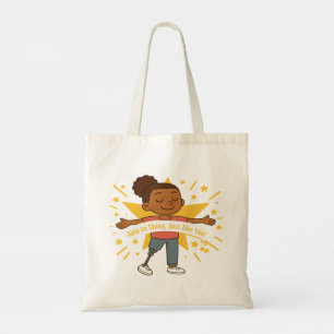 Kan skina, Juat som du Tote Bag Tygkasse