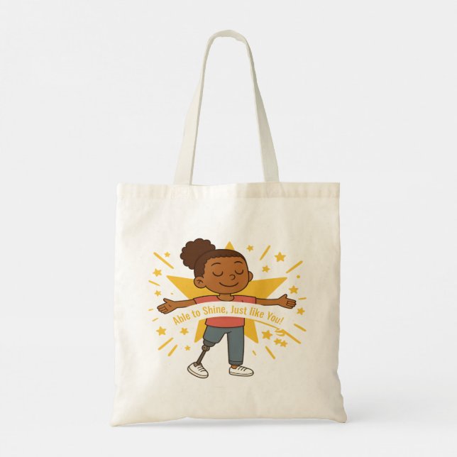 Kan skina, precis som du budgeterar tote Bag Tygkasse (Baksida)