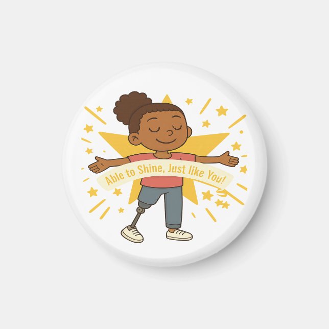 Kan skina, precis som du Magnet (Framsidan)