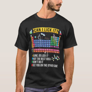 Kan slicka periodiska systemet Rollig vetenskap ke T Shirt