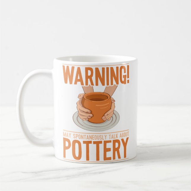 Kan spontant prata om hobby keramik svarvhjuu P Kaffemugg (Vänster)