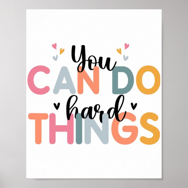 Kan utföra testdagar för hårt Sak-test, lärare Poster (Framsidan)