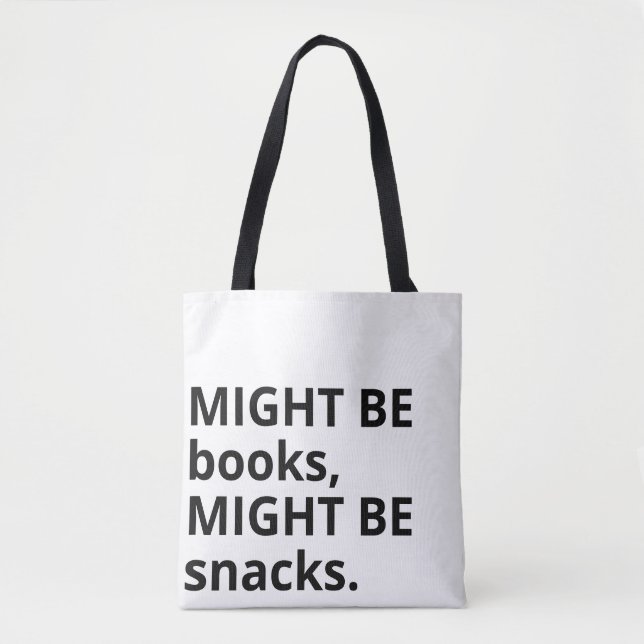 Kan Vara Böcker, Kan Vara Snacks Toteväska, Snackä Tygkasse (Framsida)