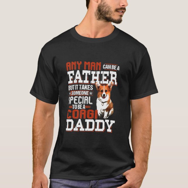 Kan vara Far någon Speciell Corgi T Shirt (Framsida)
