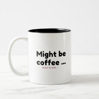 Kan vara kaffe Två-Tonad mugg