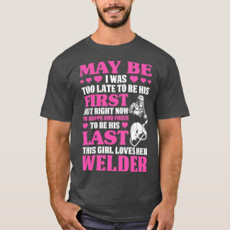 Kan vara Kärlek hennes svetsare för Welder T Shirt