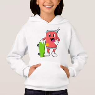 Kan vara Skater med Skateboard T Shirt