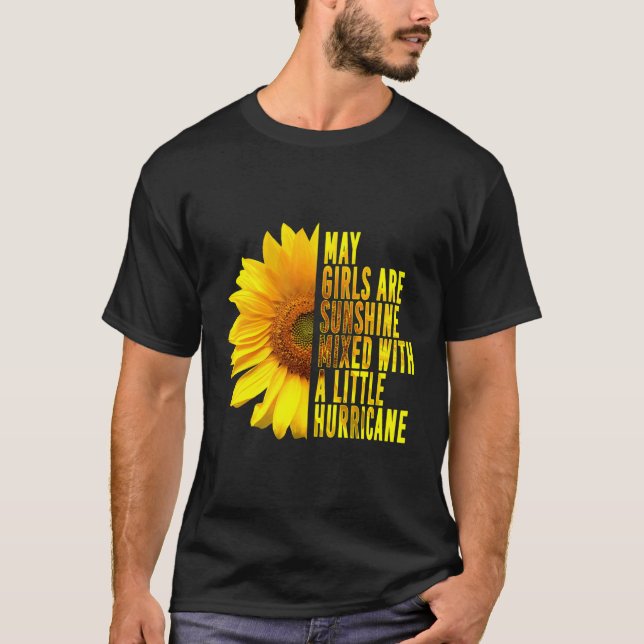 Kan vara solskenblandad orkan t shirt (Framsida)