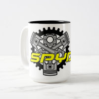 Kan vara Spyder Tre Piston Mugg