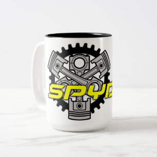 Kan vara Spyder Tre Piston Mugg