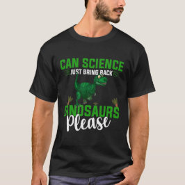 Kan vetenskapen bara återuppliva dinosaurierna nu t shirt