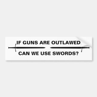 Kan vi använda Swords? Bildekal