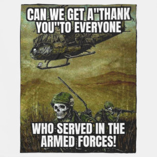 KAN VI FÅ EN TACK? FLEECEFILT